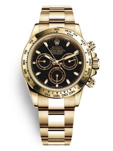 Đồng hồ Rolex Cosmograph Daytona 40 M116508-0004 116508-0004 Vàng Kim 18ct Mặt Đen