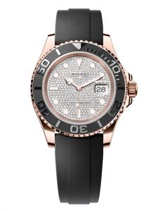 Đồng hồ Rolex Yacht-Master 40 M126655-0005 126655-0005 Vàng Everose 18ct và Ceramic Mặt Đính Kim cương