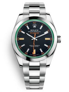 Đồng hồ Rolex Milgauss M116400GV-0001 116400GV-0001 Z-Black Green Sapphire Chống Từ - lướt