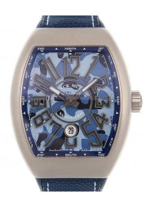 Đồng hồ Franck Muller Vanguard V 45 Sc Dt Camou (Tt.Mc.Bl)