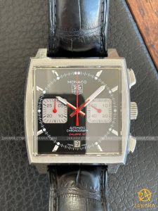 Đồng hồ TAG Heuer Monaco Chronograph Black Dial CAW2114.FC6177 (lướt) 