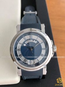 Đồng hồ Breguet Marine Big Date Blue Dial 5817ST (lướt)