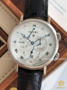 Đồng hồ Breguet Classique Alarm Reveil du Tsar GMT White Gold 5707BB129V6 (lướt)