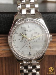 Đồng hồ Patek Philippe Complications 50371G-001 White Gold Kim cương Annual Calendar - Lướt