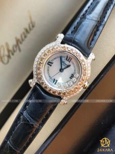 Đồng hồ Chopard Happy Sport Diamond 18k White Gold 276500-52 (lướt) 