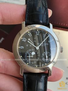 Đồng hồ Patek Philippe Complications 5055G-001 White Gold Moon Phases Power Reserve - Lướt