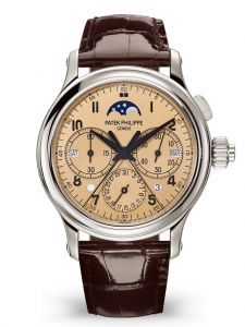 Đồng hồ Patek Philippe Grand Complications 5372P-010 Platinum Rose Gold Perpetual Calendar Split-Seconds Chronograph
