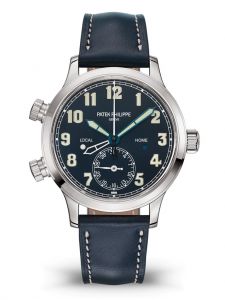 Đồng hồ Patek Philippe Complications 7234G-001 White Gold Calatrava Pilot Travel Time
