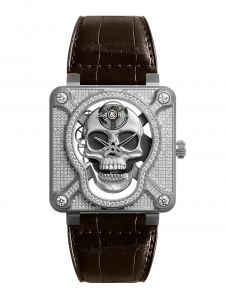 Đồng hồ Bell&Ross Br 01 Laughing Skull Full Diamond BR01-SKULL-SK-FLD - Phiên bản giới hạn