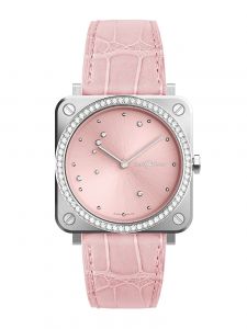 Đồng hồ Bell&Ross Br S Pink Diamond Eagle Diamonds BRS-EP-ST-LGD/SCR