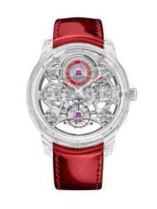 Đồng hồ Girard Perregaux Quasar Infrared Tourbillon with Three Bridges 99295-43-2004BAHA - Limited Edition