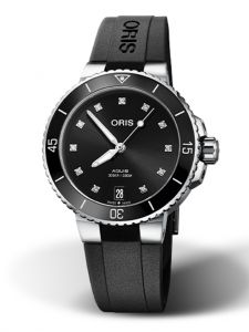 Đồng hồ Oris Aquis Date Diamonds 01 733 7731 4194-07 4 18 64FC