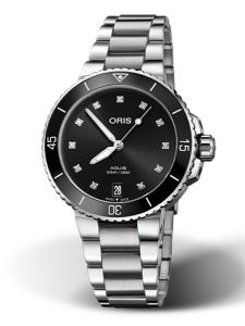 Đồng hồ Oris Aquis Date Diamonds 01 733 7731 4194-07 8 18 05P