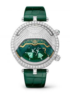 Đồng Hồ Van Cleef & Arpels Lady Arpels Ballerine Musicale Emeraude VCARO90500