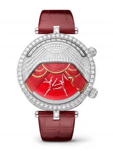 Đồng Hồ Van Cleef & Arpels Lady Arpels Ballerine Musicale Rubis VCARO90600