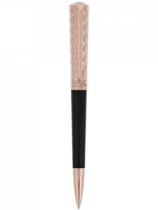 Bút bi xoay S.T. Dupont Liberte - Pink Gold/Black 465601