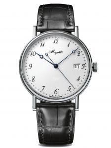 Đồng hồ Breguet Classique 5177BB/29/9V6 mặt men Emaille Grand Feu vàng trắng 18K