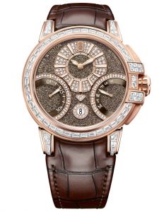 Đồng hồ Harry Winston Ocean Sparkling Biretrograde OCEABI42RR003