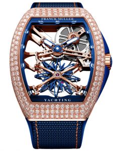 Đồng hồ Franck Muller Gravity Yachting Skeleton V 45 T GR CS SQT YATCH D