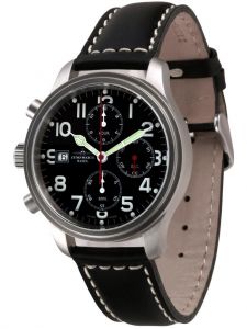 Đồng hồ Zeno Nc Pilot Chrono Lefthander 9557TVD-Left-a1 - Phiên bản giới hạn 100 chiếc