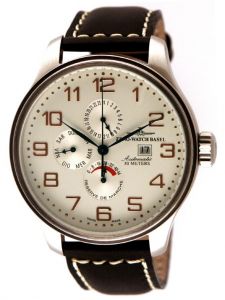 Đồng hồ Zeno Oversized Retro Power Reserve Day Date Dual-Time 8055-e2 - Phiên bản giới hạn