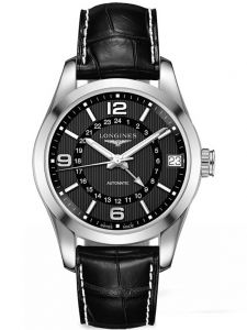 Đồng hồ Longines Conquest Classic Alligator L27994563 L2.799.4.56.3