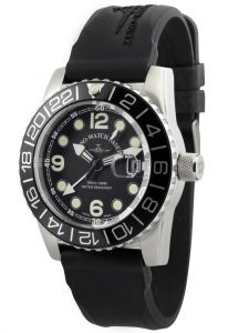 Đồng hồ Zeno Airplane Diver Gmt Points (Dual Time) 6349Q-GMT-a1