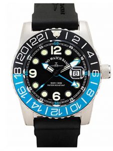 Đồng hồ Zeno Airplane Diver Gmt Points (Dual Time) 6349Q-GMT-a1-4
