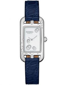 Đồng hồ Hermès Nantucket “Sprinkling of Anchor Chain” setting 052177WW00