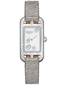 Đồng hồ Hermès Nantucket “Sprinkling of Anchor Chain” setting 052181WW00