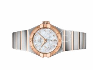 Đồng hồ Omega Constellation Petite Seconde 127.20.27.20.55.001 27 Red Gold Steel