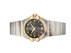 Đồng hồ Omega Constellation Tahiti 123.25.27.20.57.007 27 Yellow Gold Steel