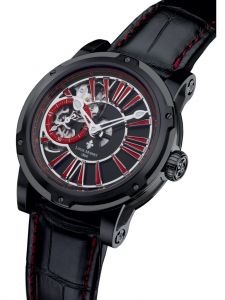 Đồng hồ Louis Moinet Metropolis Black and Red LM-45.10.52 - Phiên bản giới hạn 60 chiếc
