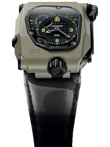 Đồng hồ Urwerk EMC Time Hunter Desert Sage - Phiên bản giới hạn 5 chiếc