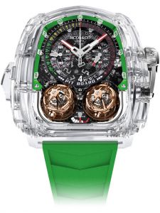 Đồng hồ Jacob & Co Twin Turbo Furious Sapphire Crystal TT220.80.AA.AA.ABVEA - Phiên bản giới hạn 1 chiếc