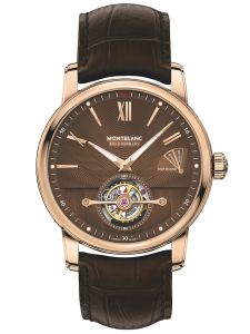 Đồng hồ Montblanc 4810 Exo Tourbillon Slim MB119391 Mặt Choco