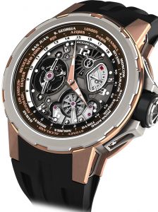 Đồng hồ RIchard Mille Tourbillon Worldtimer Jean Todt RM 58-01