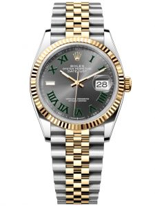 Đồng hồ Rolex Datejust M126233-0035 126233-0035 thép Oystersteel và vàng vàng, mặt số slate