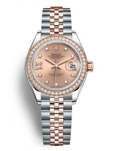 Đồng hồ Rolex Lady-Datejust M279381RBR-0027 279381RBR-0027 thép Oystersteel và vàng Everose