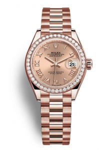 Đồng hồ Rolex Lady-Datejust M279135RBR-0027 vàng Everose 18 ct