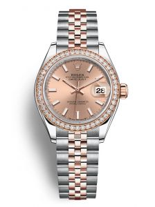 Đồng hồ Rolex Lady-Datejust M279381RBR-0023 279381RBR-0023 thép Oystersteel và vàng Everose