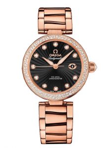 Đồng hồ Omega De Ville Ladymatic 425.65.34.20.51.001 34 Red Gold