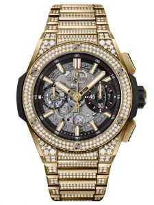 Đồng hồ Hublot Big Bang Integral Yellow Gold Pavé 451.VX.1130.VX.3704 451VX1130VX3704