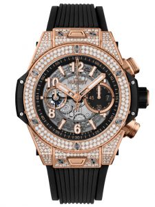 Đồng hồ Hublot Big Bang Unico King Gold Pavé 421.OX.1180.RX.1704