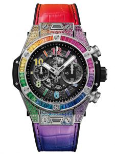 Đồng hồ Hublot Big Bang Unico Titanium Rainbow 411.NX.1117.LR.0999