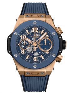 Đồng hồ Hublot Big Bang Unico King Gold Blue Ceramic 441.OL.5181.RX 441OL5181RX