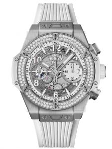 Đồng hồ Hublot Big Bang Unico Titanium White Diamonds 441.NE.2011.RW.1104 441NE2011RW1104