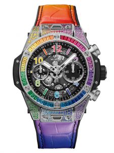 Đồng hồ Hublot Big Bang Unico Titanium Rainbow 441.NX.1117.LR.0999