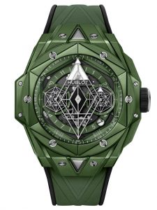 Đồng hồ Hublot Big Bang Sang Bleu Ii Green Ceramic 418.GX.5207.RX.MXM22