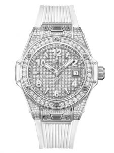 Đồng hồ Hublot Big Bang One Click Steel White Full Pavé 485.SE.9000.RW.1604